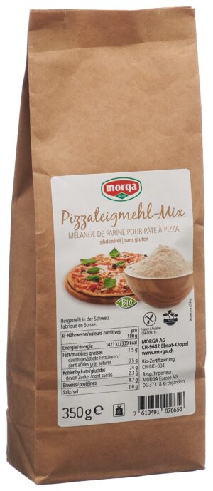 MORGA Pizzateig-Mehl-Mix gf Bio          Btl 350 g