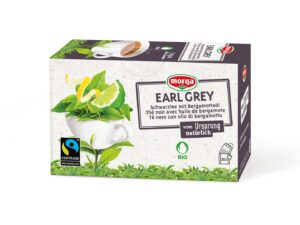 MORGA Earl Grey Tee m/H Bio Fairtr Knospe 20 Stk