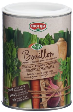 MORGA Gemüse Bouillon go clean fettfrei BiDs 250 g