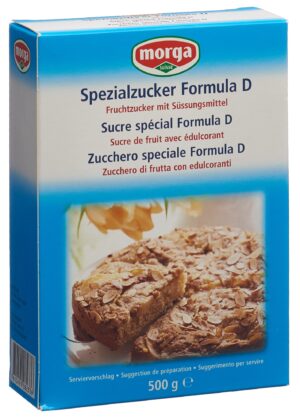 MORGA Spezialzucker Formula D                500 g