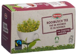 MORGA Rooibusch Tee m/H Bio Fairtrade KnBtl 20 Stk