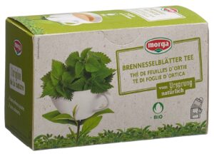 MORGA Brennesselblätter Tee m/H Bio KnosBtl 20 Stk