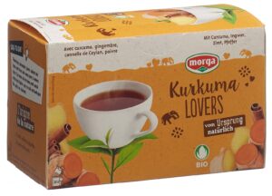 MORGA Curcuma Lovers Tee m/H Bio Knospe Btl 20 Stk