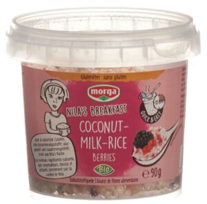 MORGA Kokosmilch-Reis Beeren gf Bio Ds 90 g