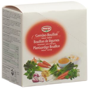 MORGA Gemuese Bouillon fettfrei 20 x 4 g