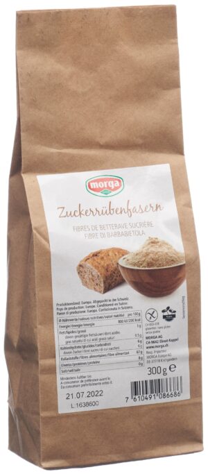 MORGA Zuckerrübenfasern glutenfrei           300 g