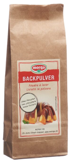 MORGA Backpulver ohne Phosphat           Btl 200 g