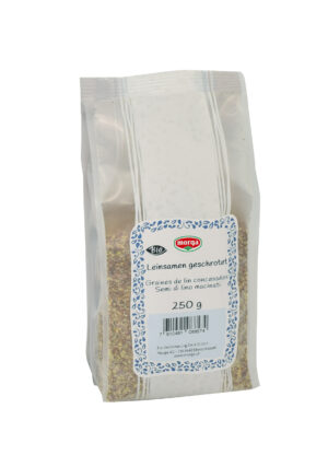 MORGA Leinsamen geschrotet Bio               250 g