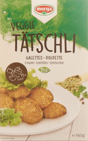 MORGA Linsentaetschli glutenfrei Bio 150 g