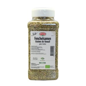 MORGA Gewürz Fenchelsamen ganz Bio        Ds 380 g