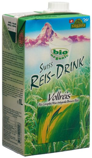 SOYANA SWISS Ricedrink Vollreis Bio           1 lt