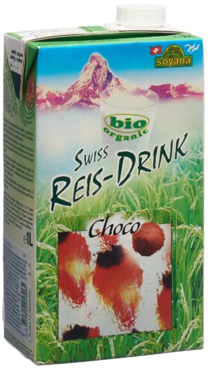 SOYANA SWISS Ricedrink Choco bio        Tetra 1 lt