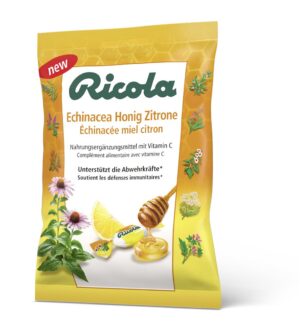 RICOLA Bonbons Echinacea Honig Zitr mZ Btl 75 g