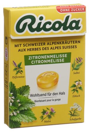 RICOLA Bonbons Zitronenmelisse oZ mS      Box 50 g