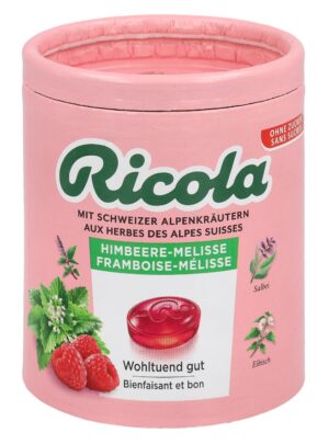 RICOLA Bonbons Himbeere Melisse oZ mS     Ds 100 g