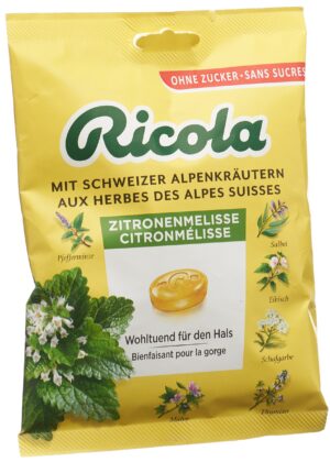 RICOLA Bonbons Zitronenmelisse oZ mS     Btl 125 g