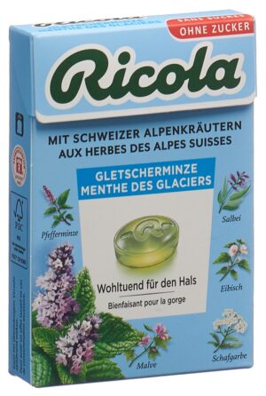 RICOLA Bonbons Gletscherminze oZ mS Box 50 g