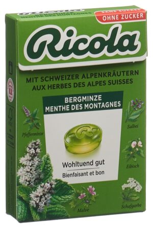RICOLA Bonbons Bergminze oZ mS Box 50 g