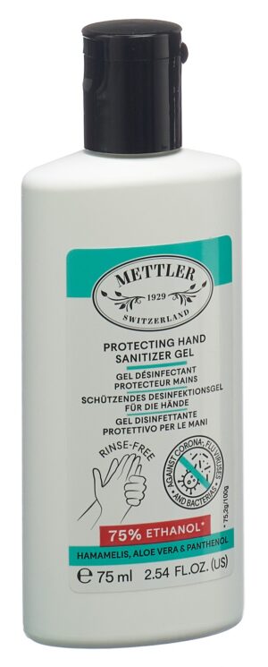 METTLER 1929 Schütz Desinfektionsgel HändeFl 75 ml