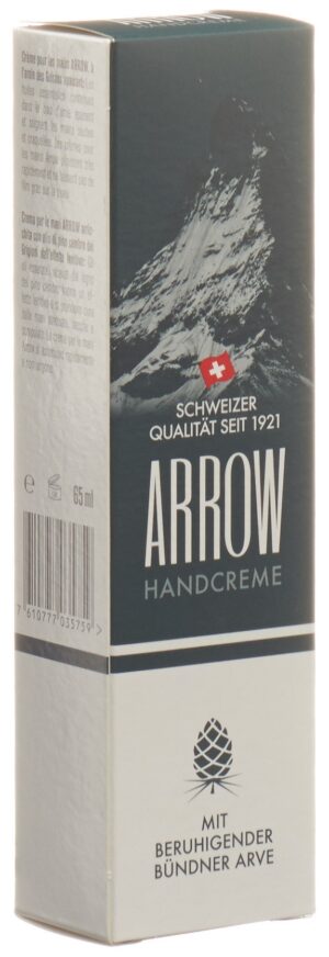 ARROW Handcreme beruhig Bündner Arve      Tb 65 ml