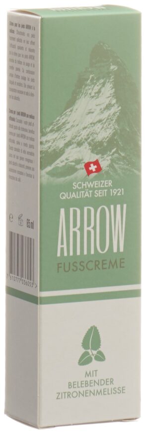 ARROW Fusscreme belebend Zitronenmelisse  Tb 65 ml