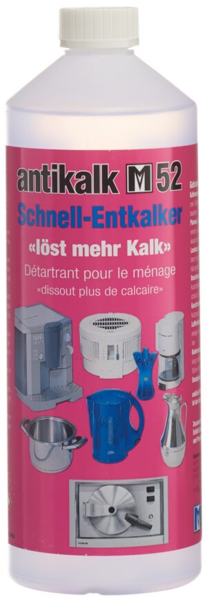 ANTIKALK M52 Haushaltentkalker liq         Fl 1 lt