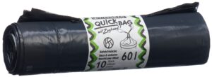 POWERBAG Kehrichtsäcke QuickBag 60lt ORolle 10 Stk