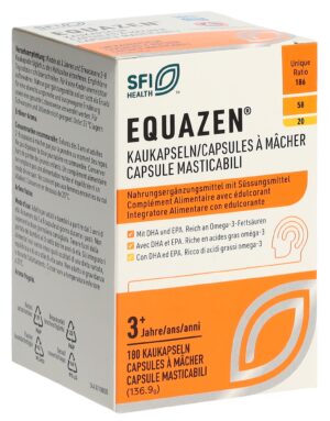 EQUAZEN Kaukaps/Caps mâcher/Caps mastic Ds 180 Stk
