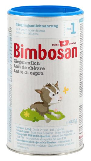BIMBOSAN Ziegenmilch 1 Säugling           Ds 400 g