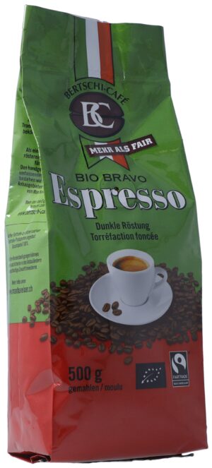 BC BERTSCHI CAFE Bio Bravo Espre gem Fairt   500 g