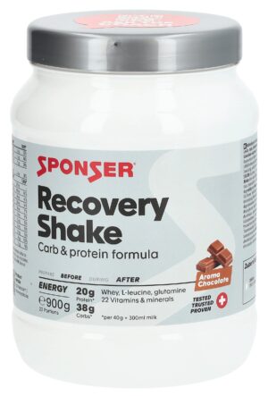SPONSER Recovery Shake Plv Chocolate      Ds 900 g
