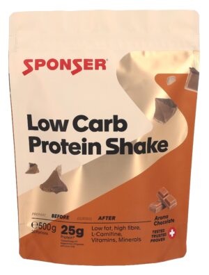 SPONSER Low Carb Protein Shake Chocolate     500 g