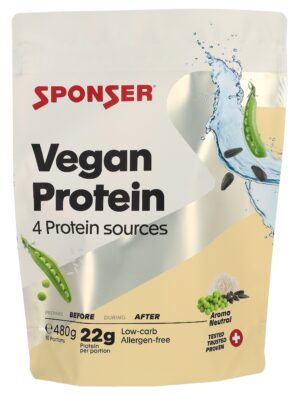 SPONSER Vegan Protein Neutral            Btl 480 g