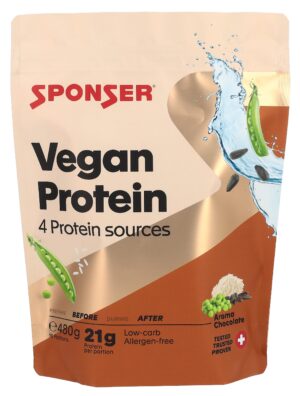 SPONSER Vegan Protein Chocolate          Btl 480 g