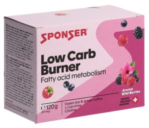 SPONSER Low Carb Burner Plv Wild Berries20 Btl 6 g