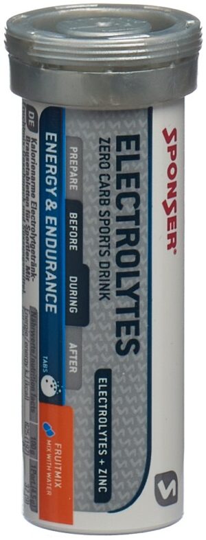 SPONSER Electrolytes Tabs Fruit Mix         10 Stk