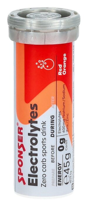 SPONSER Electrolytes Tabs Red Orange     Ds 10 Stk