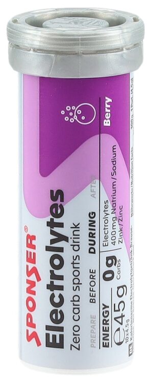 SPONSER Electrolytes Tabs Berry             10 Stk