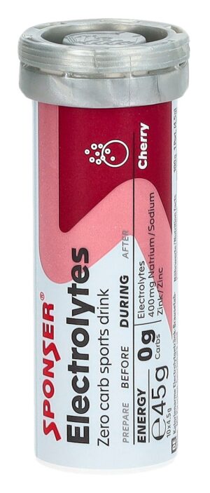 SPONSER Electrolytes Tabs Cherry            10 Stk