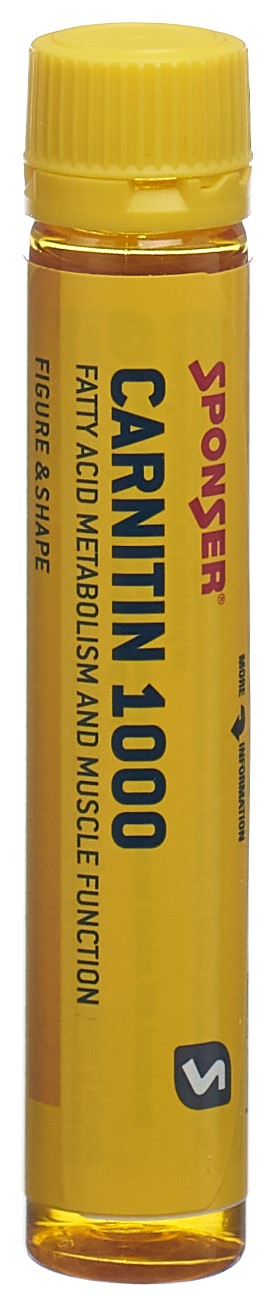 SPONSER Carnitin 1000 Peach              Amp 25 ml