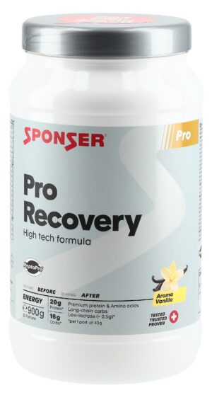 SPONSER Pro Recovery Drink Vanille        Ds 900 g
