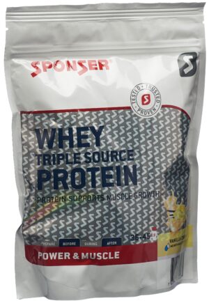 SPONSER Whey Triple Source Protein VanillBtl 500 g