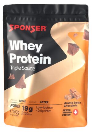 SPONSER Whey Triple Source Protein ChocolBtl 500 g