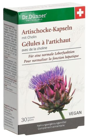 DUNNER Artischocke Leberfunktion Kaps Blist 30 Stk
