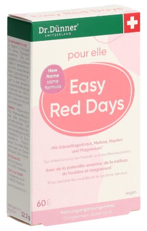 DUNNER Easy Red Days Kaps             Blist 60 Stk