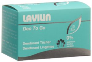 LAVILIN Deodorant Tücher                Box 10 Stk