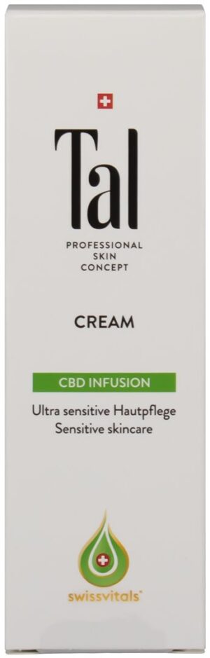 TAL SWISSVITALS CBD Creme Disp 50 ml