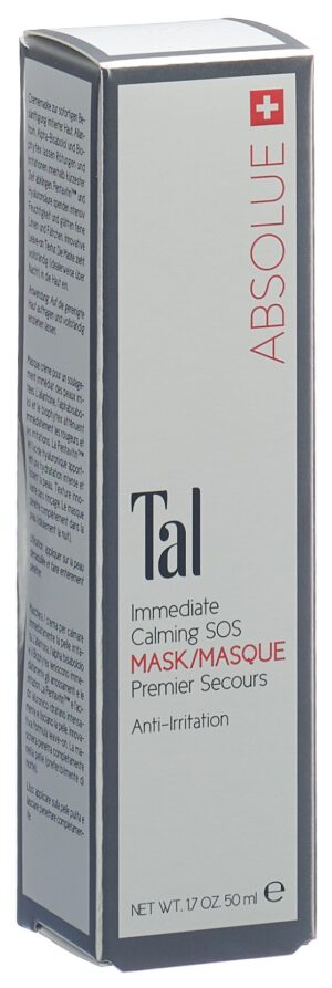 TAL Absolue Immidiate Calming SOS Mask Tb 50 ml