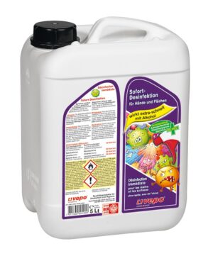 VEPO Sofort Desinfekt Haende Flaechen 5 lt