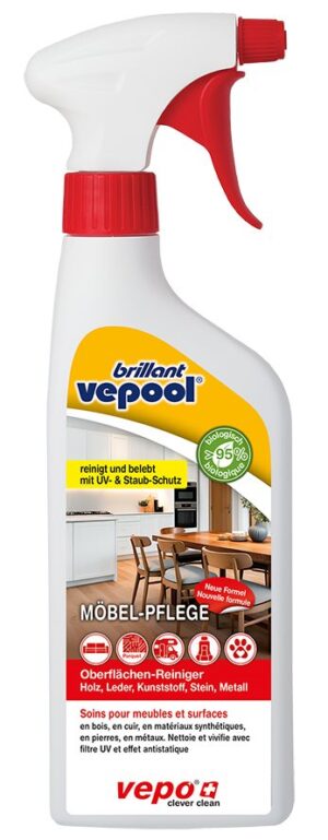 VEPOOL BRILLANT Möbelpflege            Vapo 500 ml